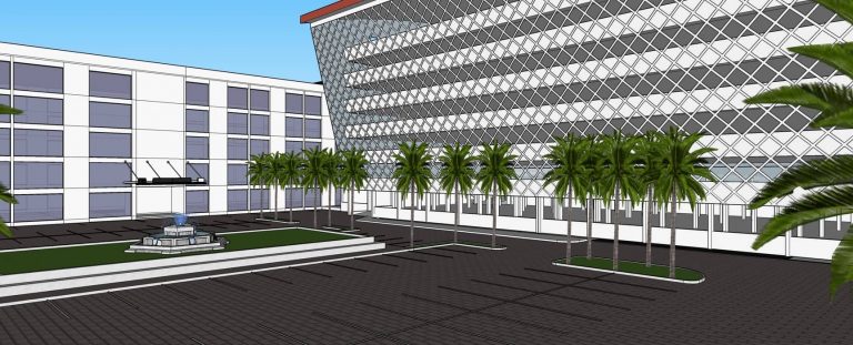 Design of Multi-level Car Park & Shopping Complex, Gudu